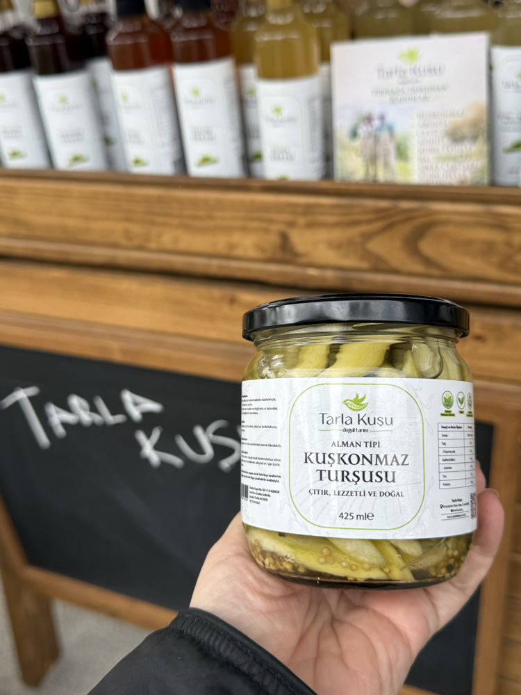 Alman Usulü Kuşkonmaz Turşusu 425 cc