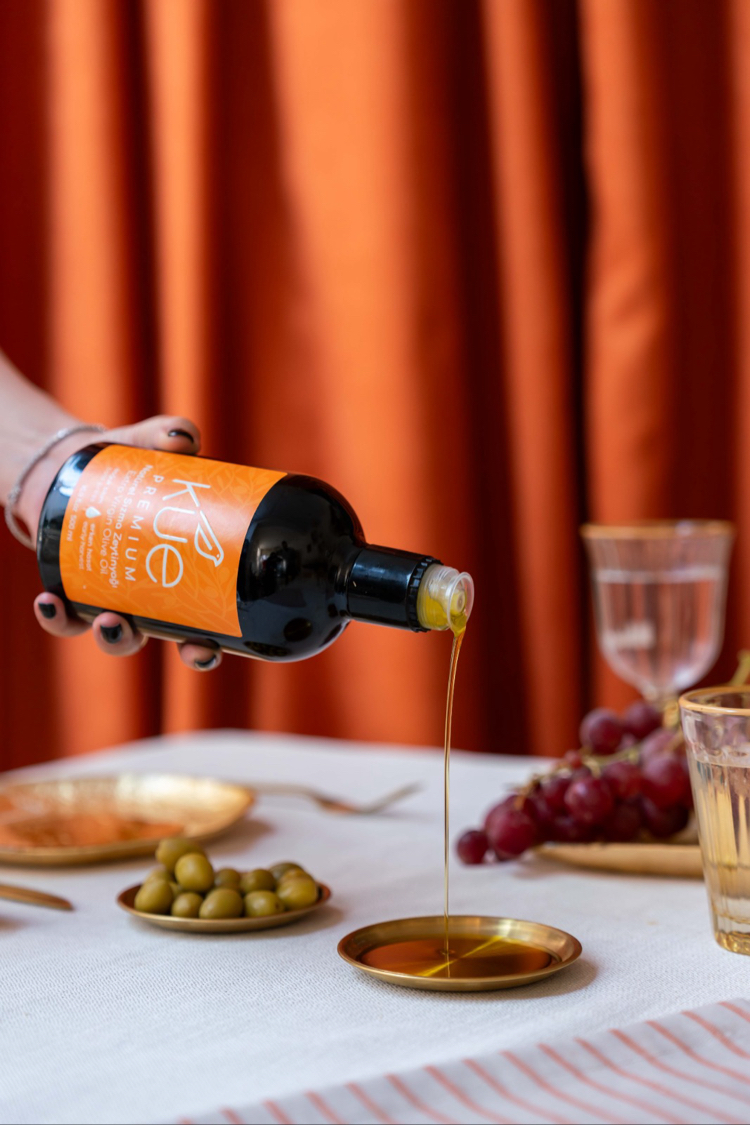 Kue Premium Erken Hasat Soğuk Sıkım Natürel Sızma Zeytinyağı 500 ml