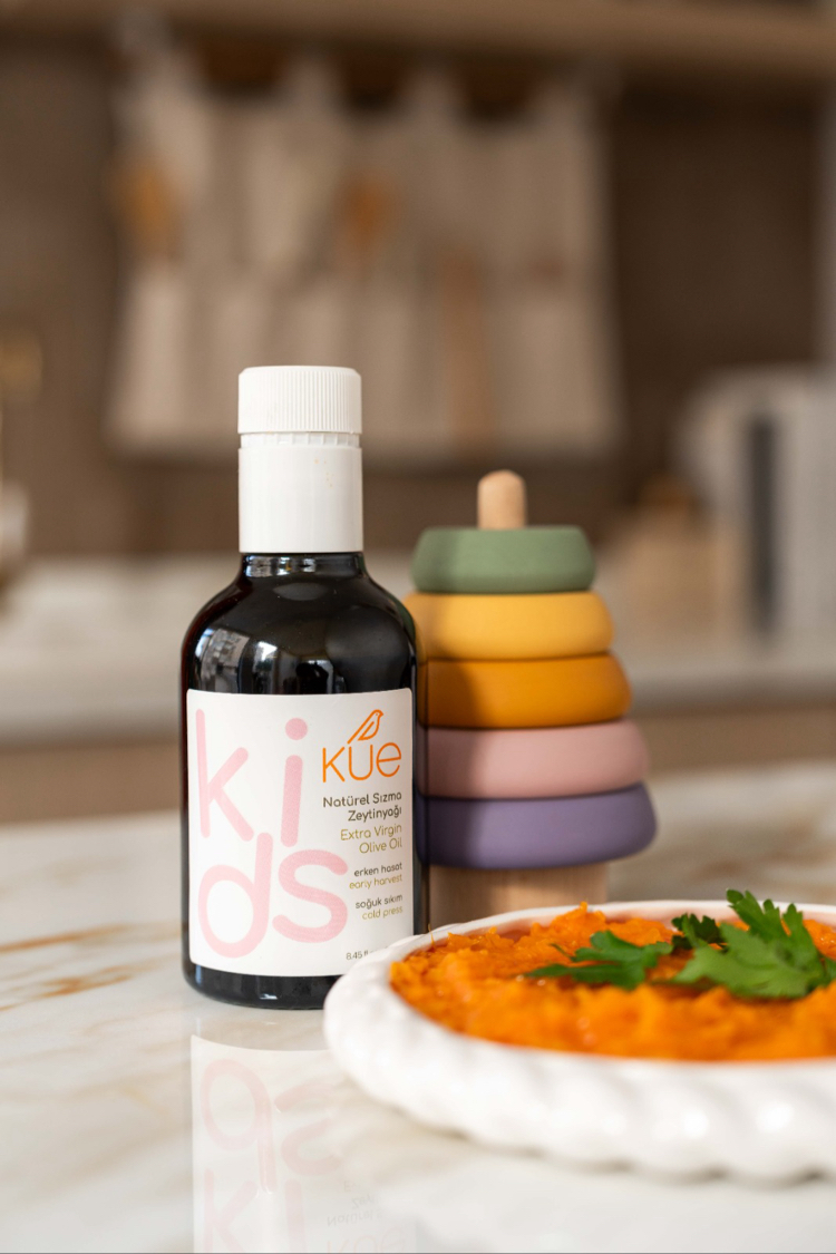 KUE Kids Erken Hasat Soğuk Sıkım Natürel Sızma Zeytinyağı 250ml