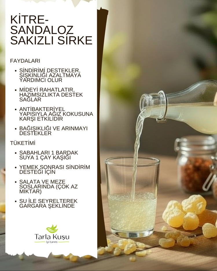 Kitre-Sandaloz Sakızlı Sirke