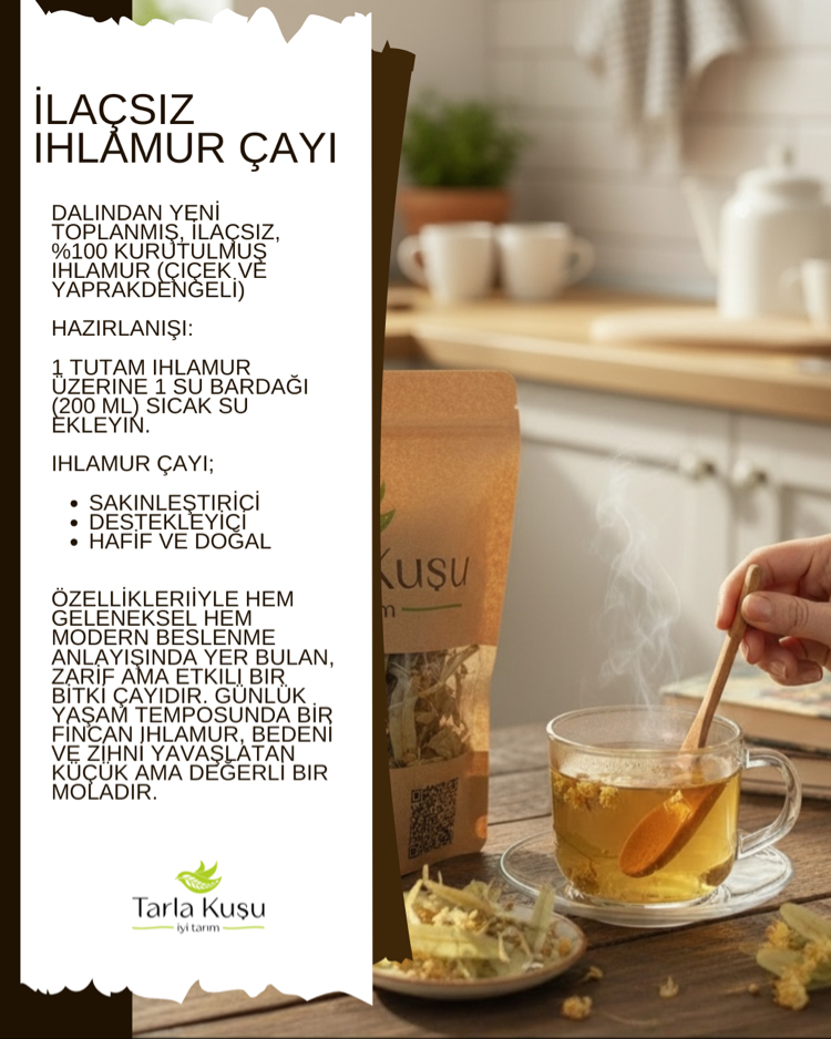IHLAMUR ( ilaçsız ) 50 gr