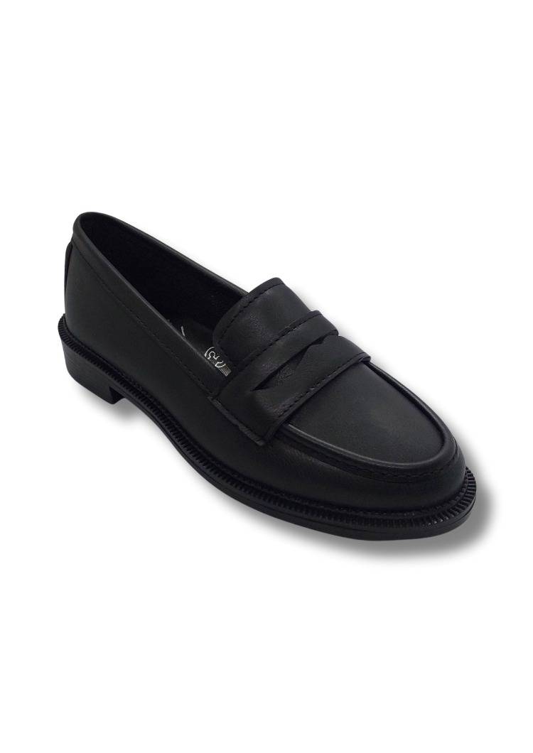 Kadın Rahat Comfort Taban Topuklu Hafif Bağcıksız Loafer Babet Kadın Ayakkabı