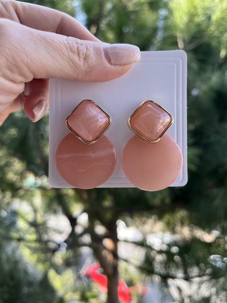 Soft pembe küpe