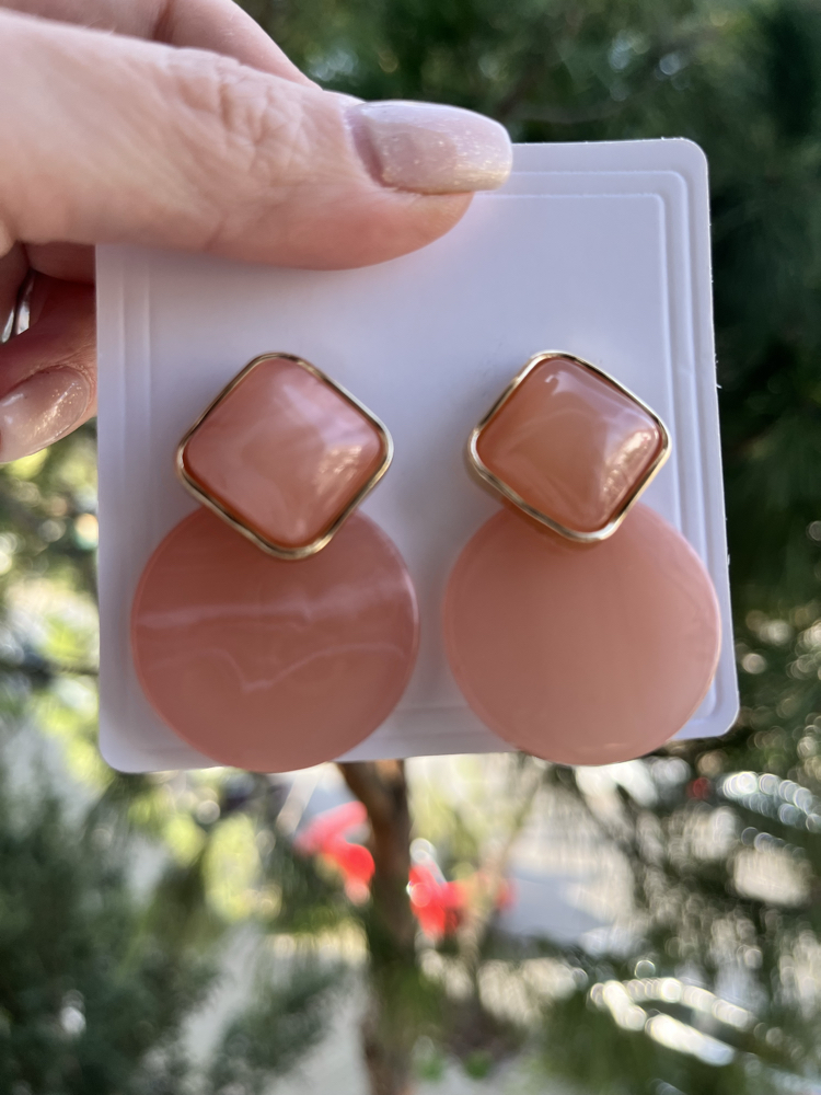 Soft pembe küpe