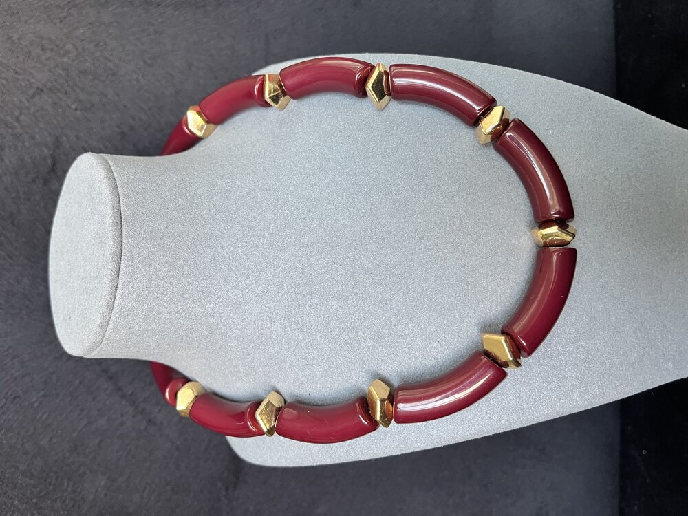 Bordo kolye 