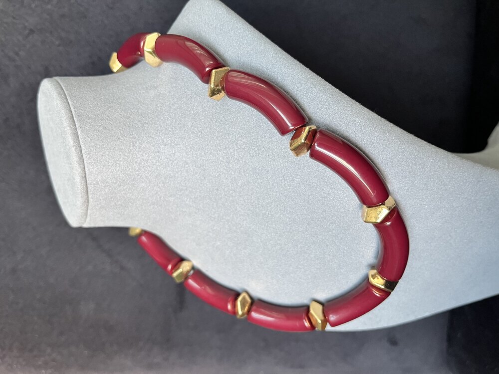 Bordo kolye 