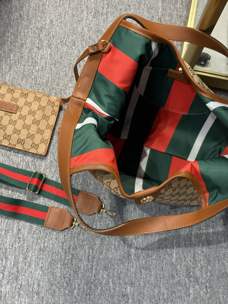 GUCCİ-Giglio Tote Bag