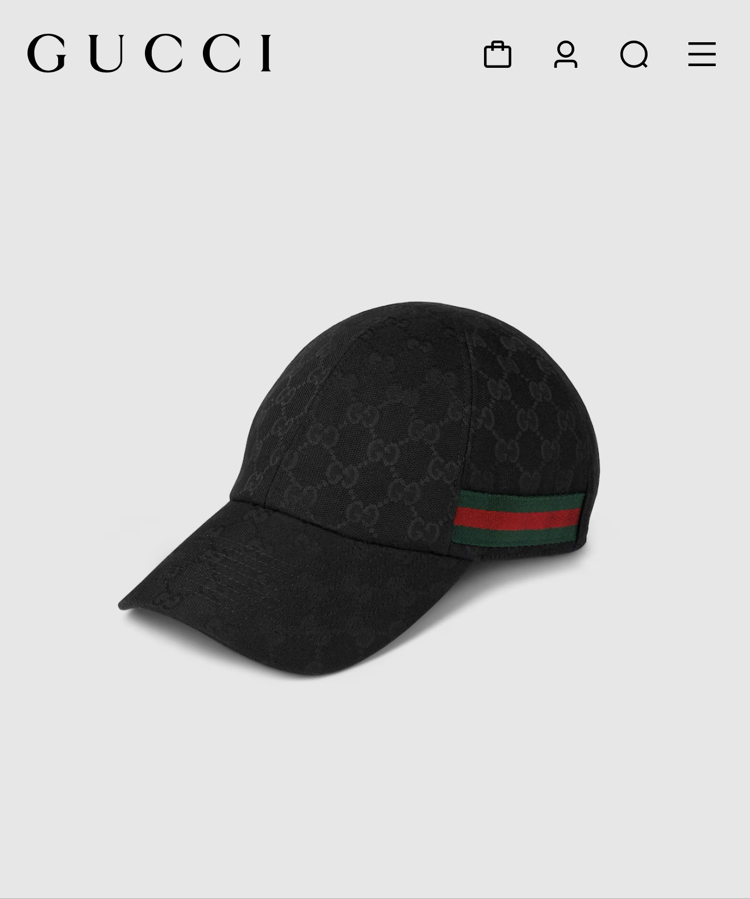 GUCCİ/Şapka (ayarlanabilir)