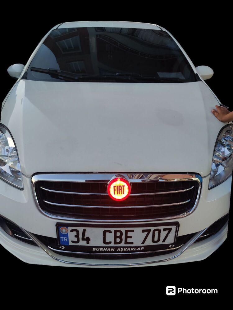 Fiat Işıklı Logo Ø95
