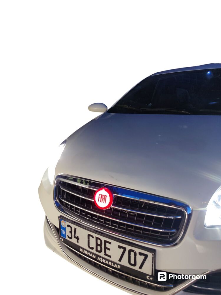 Fiat Işıklı Logo Ø95