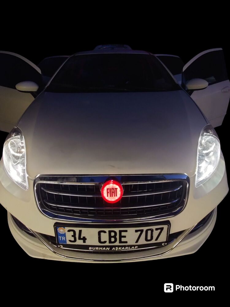Fiat Işıklı Logo Ø95
