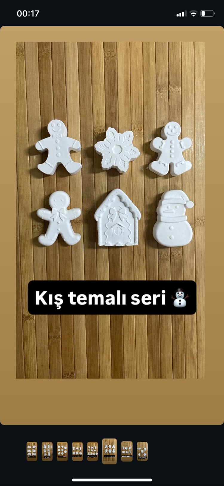 Kış Temalı Boyama Seti