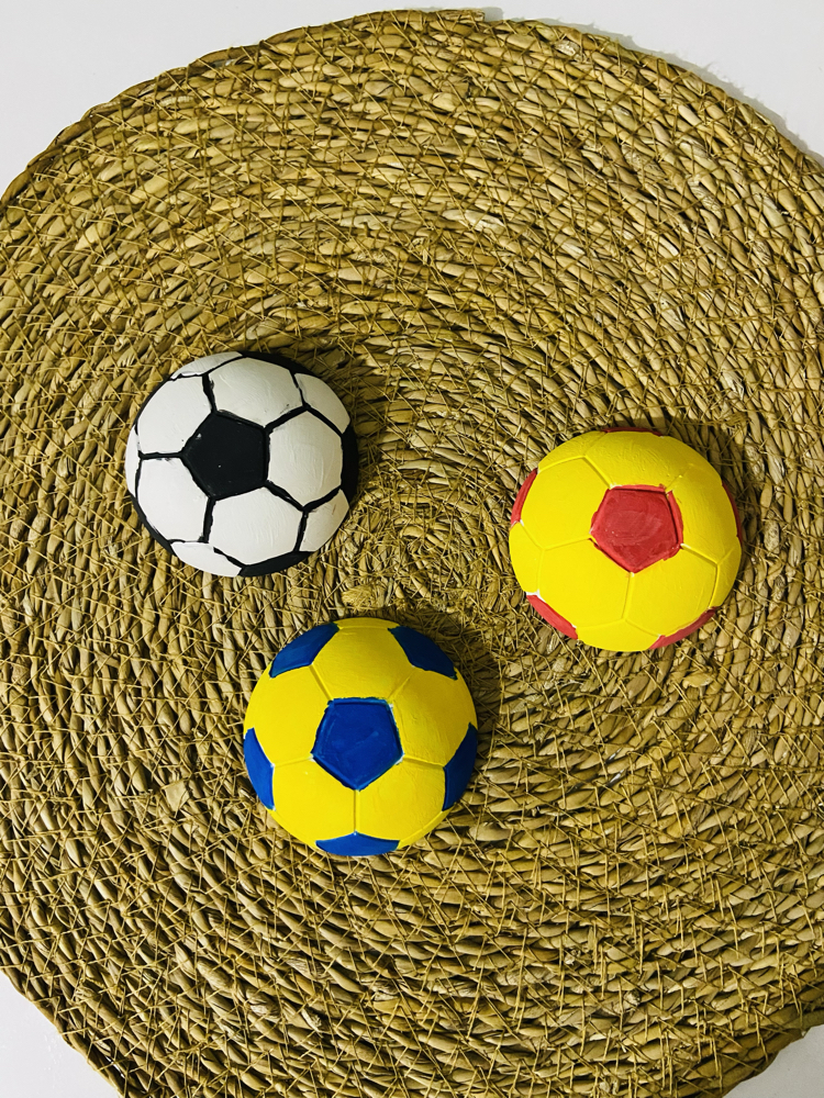 Futbol Topu Boyama Seti