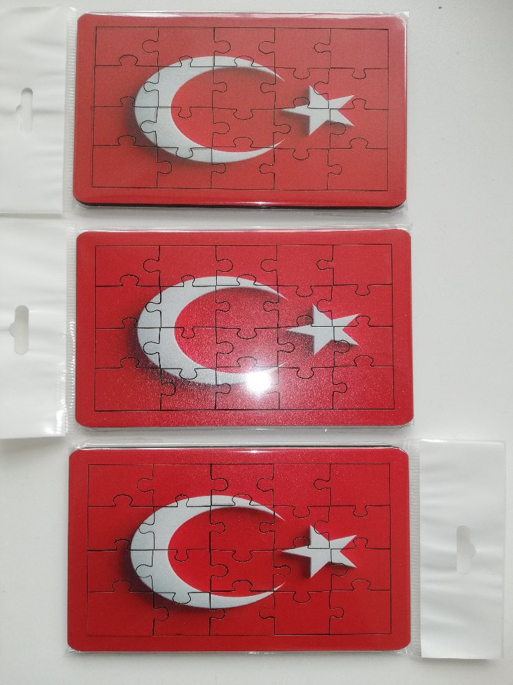 türk bayrak puzzle