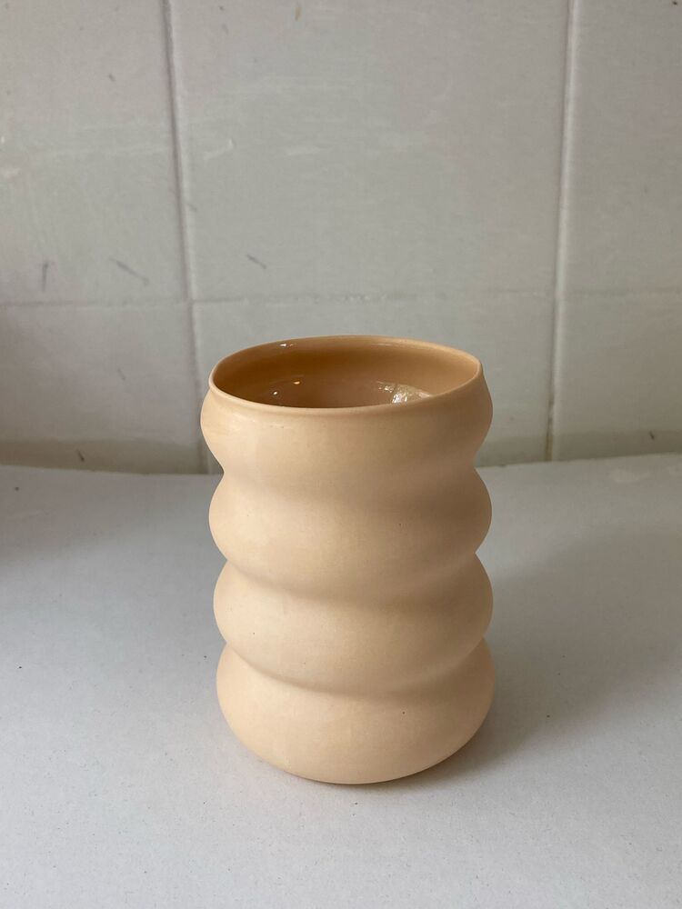 BUUG - Sarı Mat Porselen Bardak