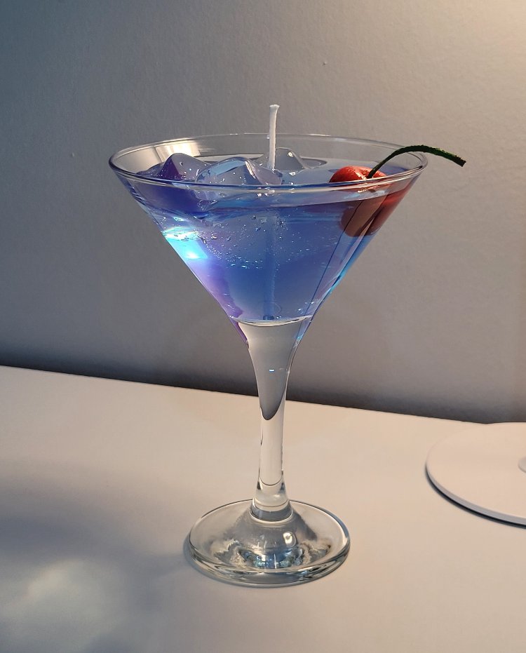 Blue margarita mum