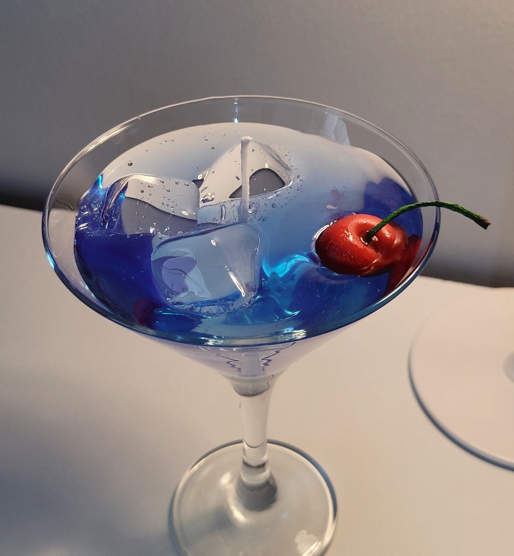 Blue margarita mum