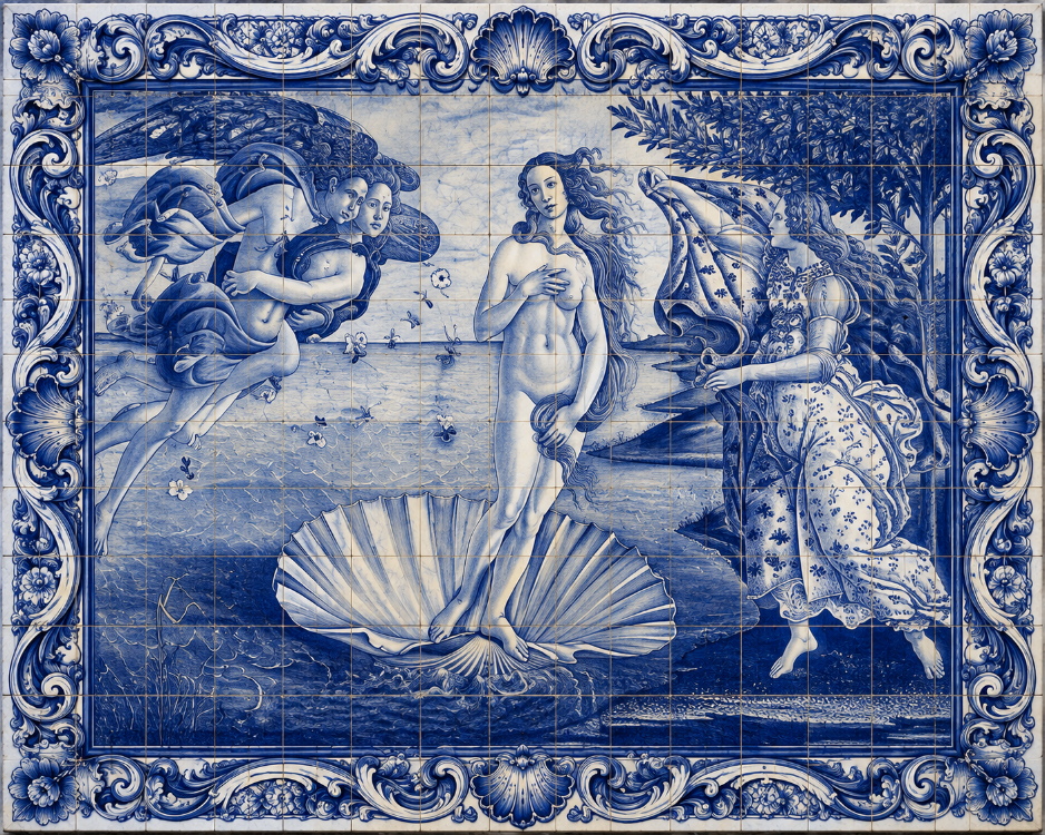 The Birth of Venus – Sandro Botticelli Masterpieces No.003 – Birth of Venus