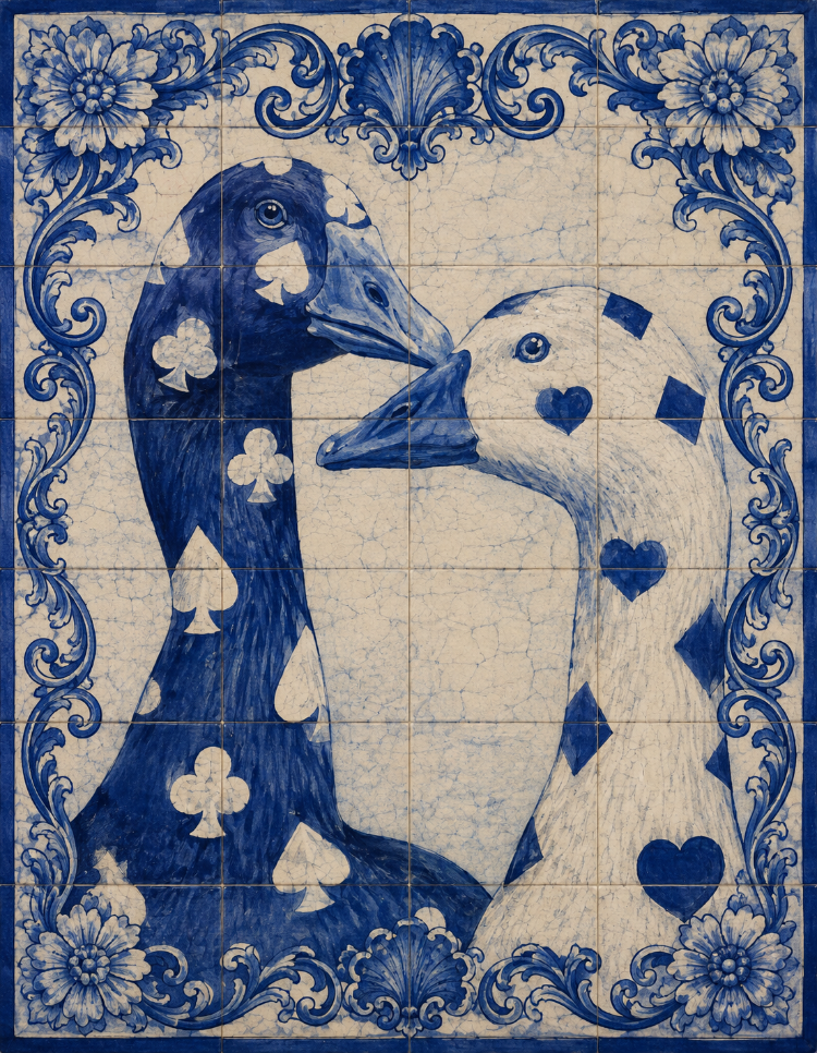 Kindred Hearts | Azujela Wall Art