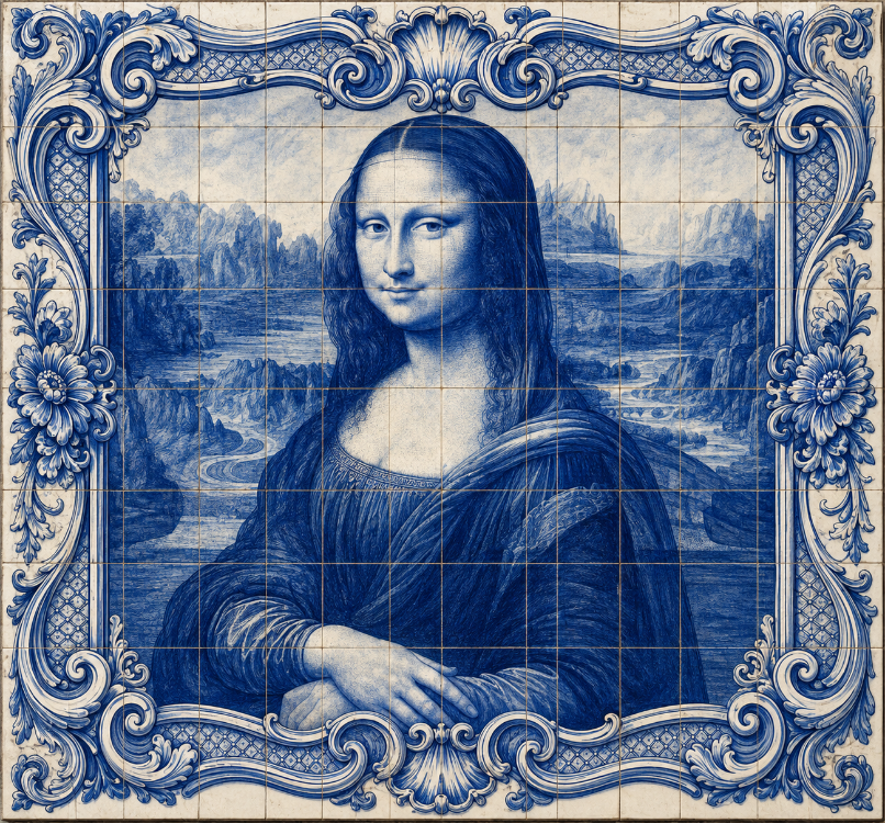 Mona Lisa – Leonardo da Vinci Masterpieces No.001 – Mona Lisa