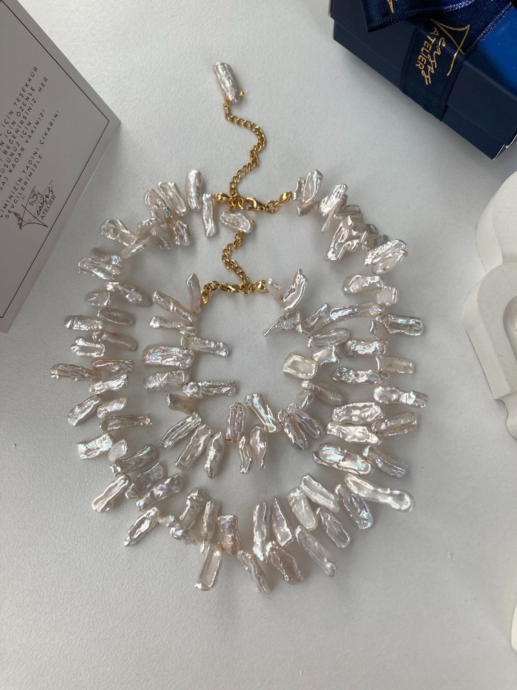AA High Quality Stick Pearl Necklace