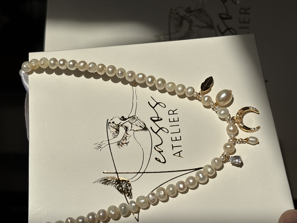 Moon Whisper Pearl Necklace