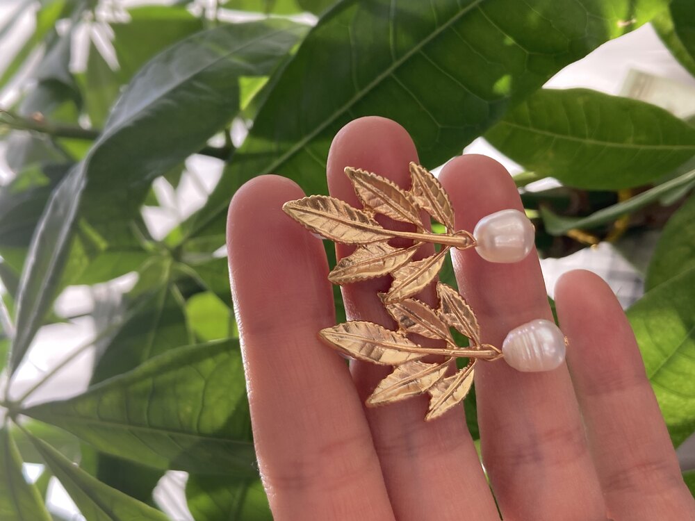 Spring Leaf Earrings