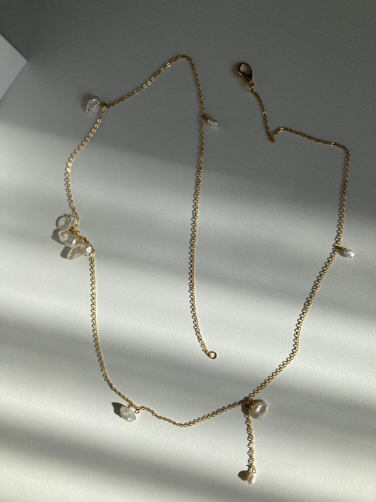 Hello Sparkle! | Keshi Pearl Waist Chain