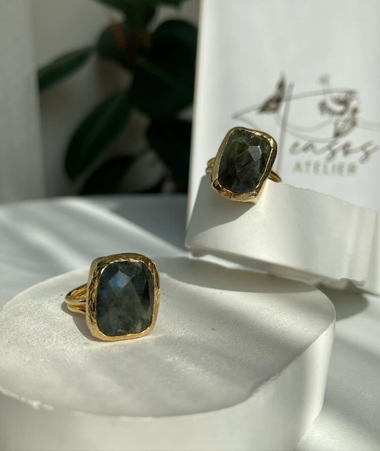 Labradorite Ring