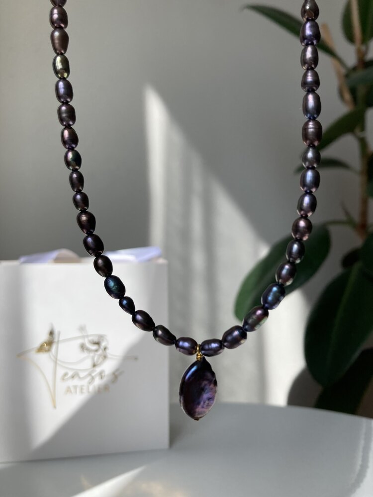 Passionate About Black Necklace