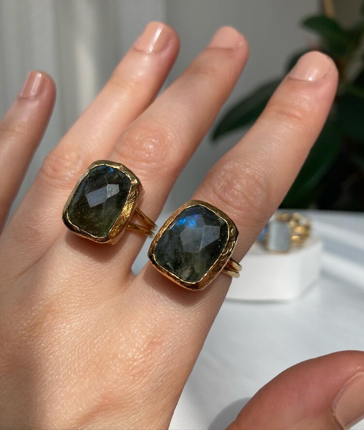 Labradorite Ring
