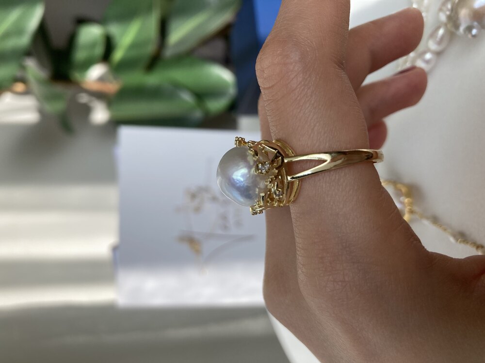 Crown | Perfect Form Pearl Ring
