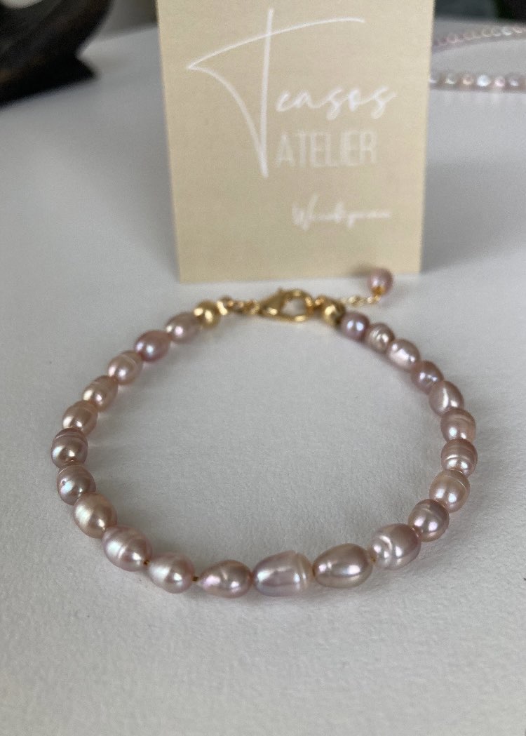 Barley Pastel Pearl Bracelet