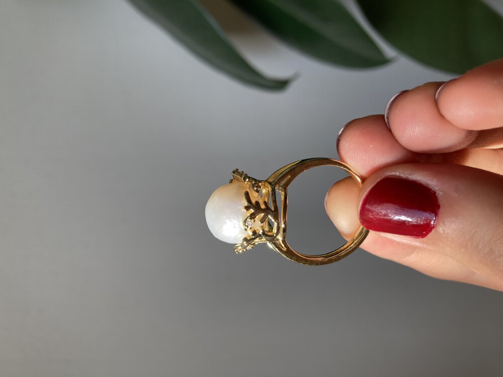 Crown | Perfect Form Pearl Ring