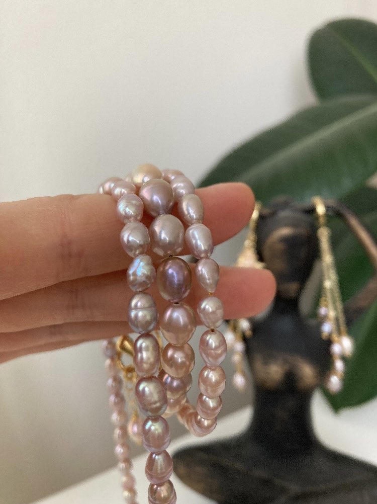 Barley Pastel Pearl Bracelet