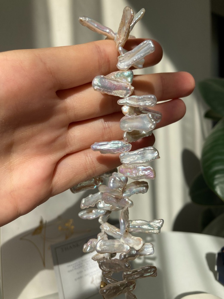 AA High Quality Stick Pearl Necklace