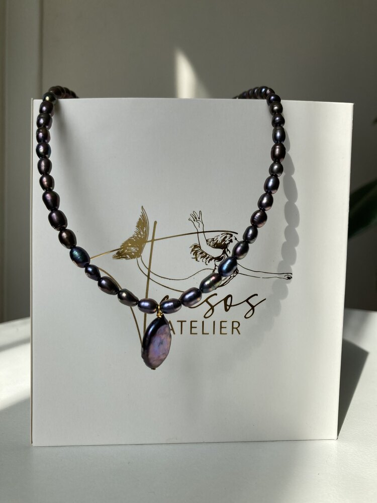 Passionate About Black Necklace
