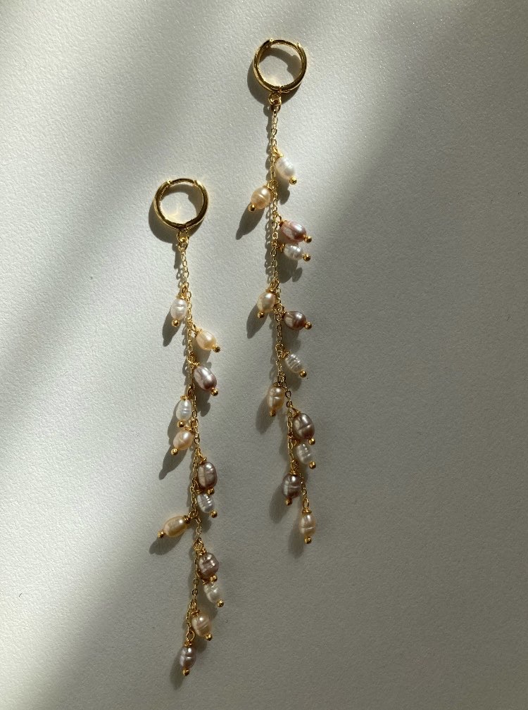 Pearl Ivy Earrings