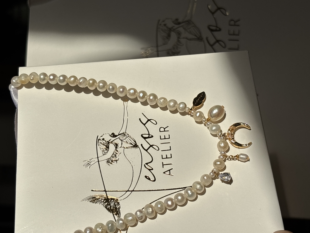 Moon Whisper Pearl Necklace