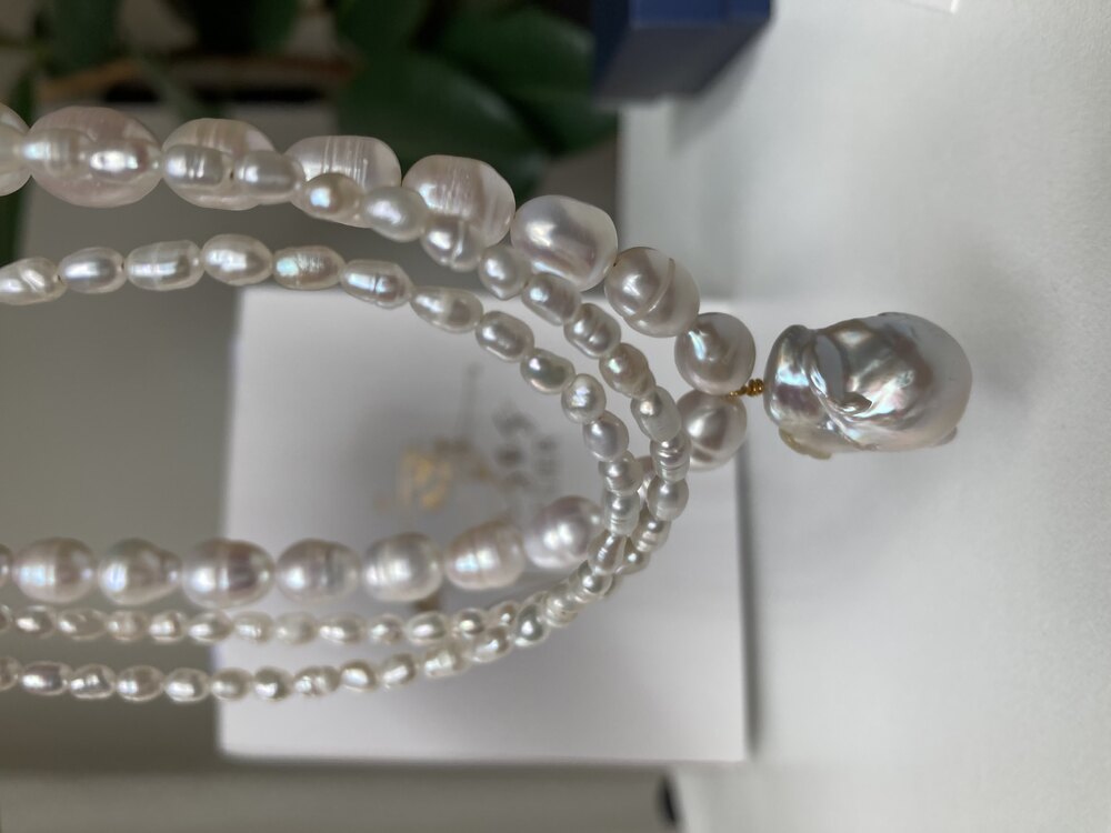 Tría Margaritária Necklace