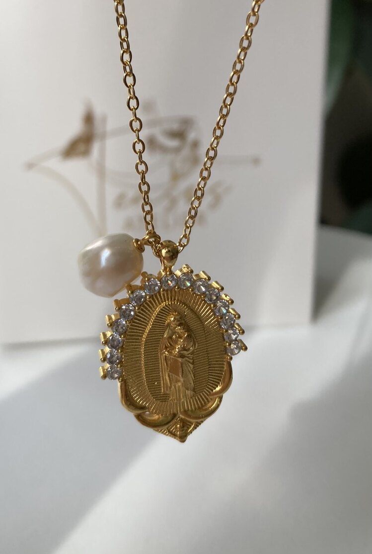 Mother Mariam | Be The Light Necklace