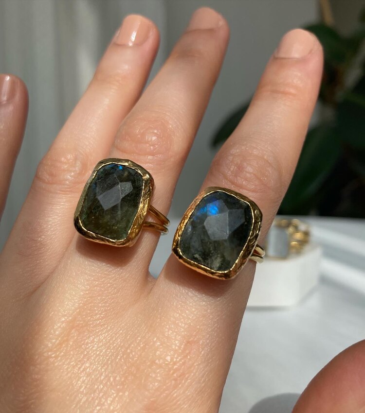 Labradorite Ring