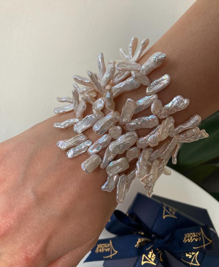 AA High Quality Stick Pearl Bracelet