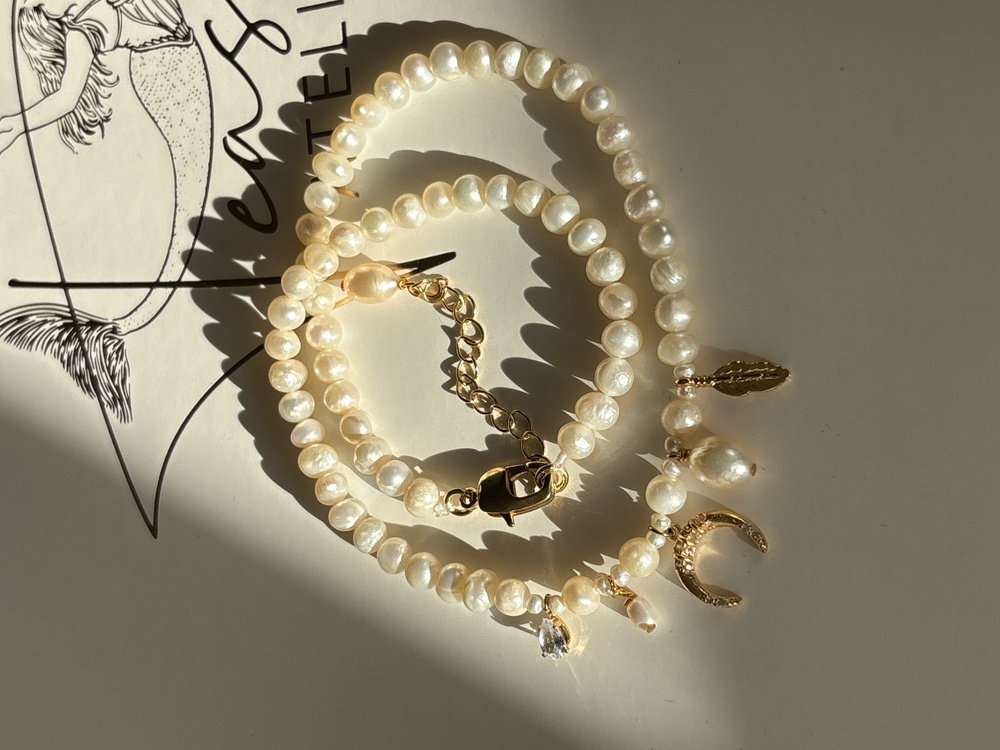 Moon Whisper Pearl Necklace