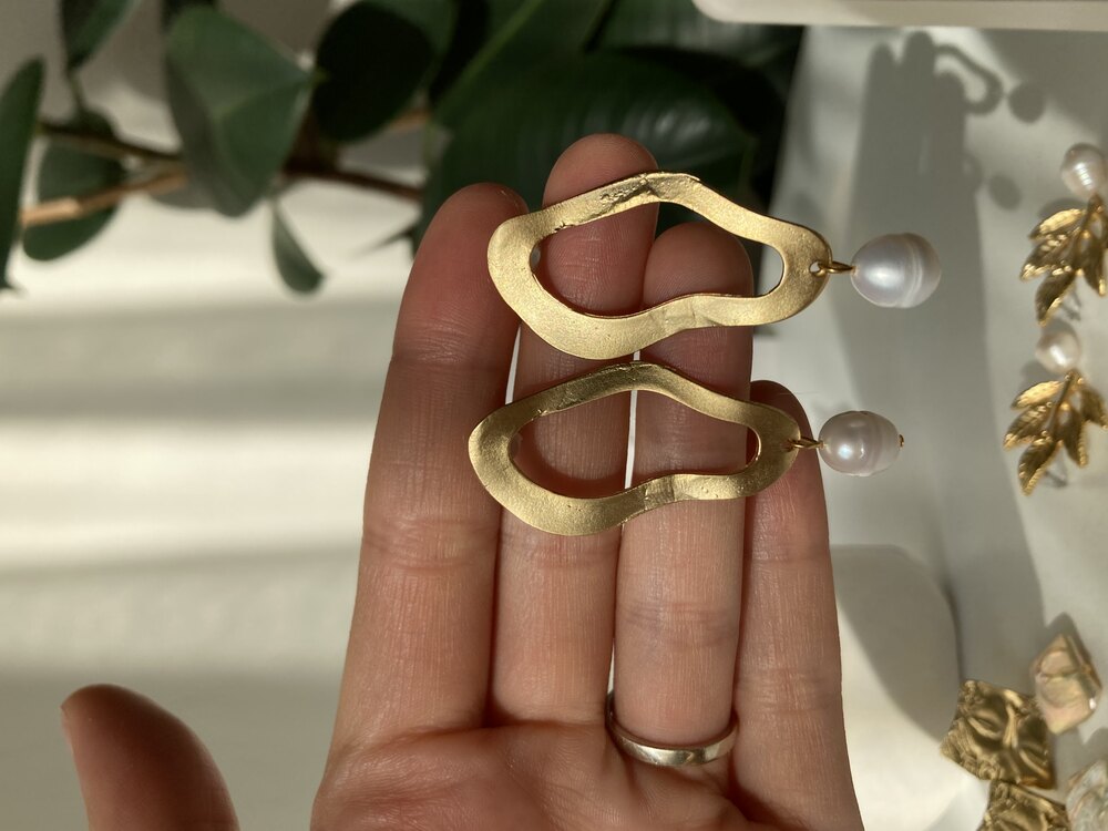 Antique Shaped Earrings