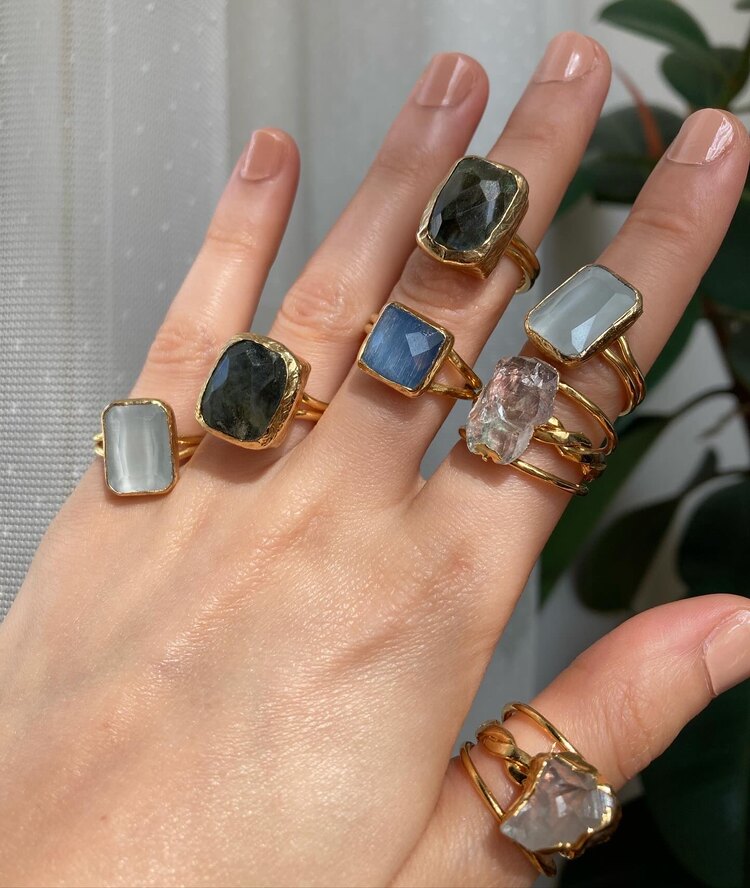 Labradorite Ring