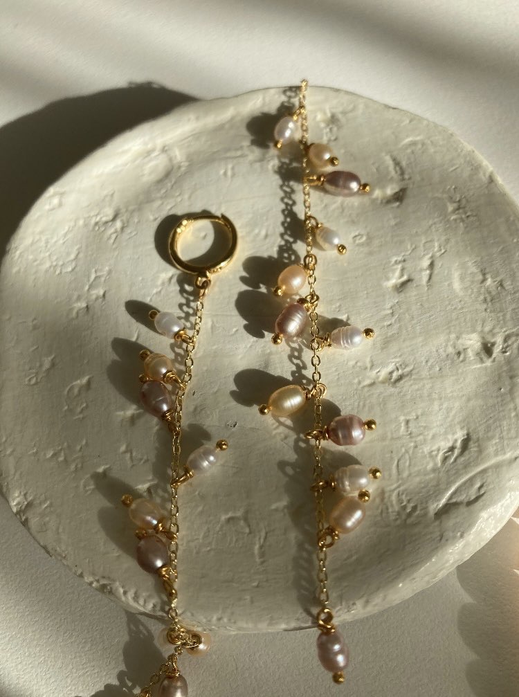 Pearl Ivy Earrings