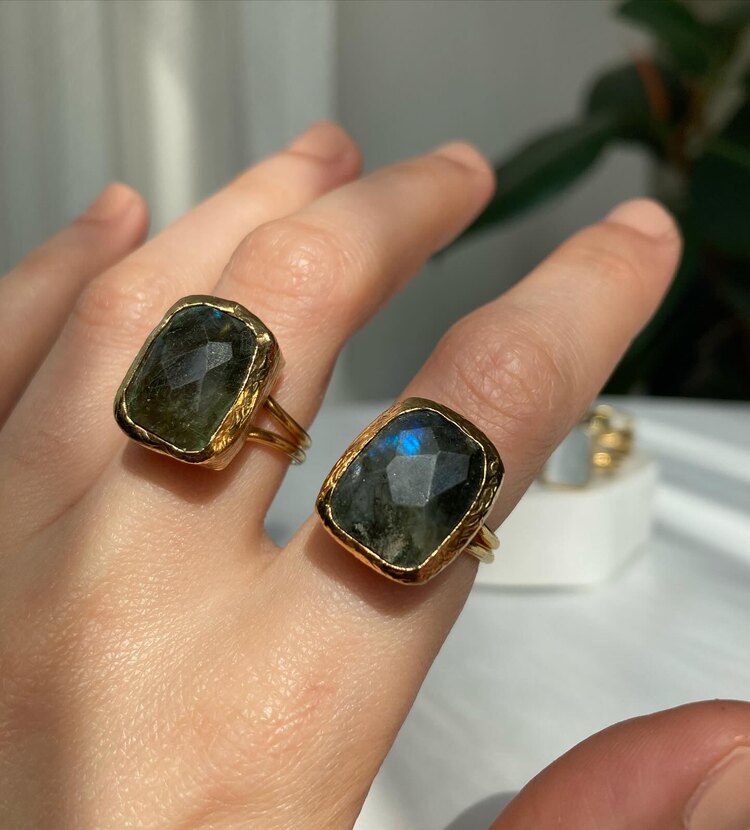 Labradorite Ring