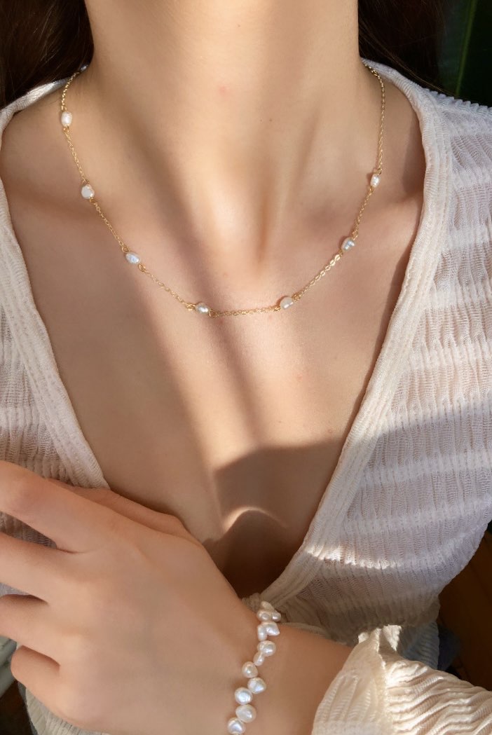 Strand Baby Pearl Necklace