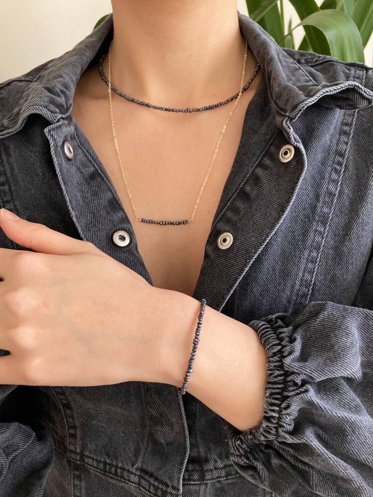 Black Seed Pearl Bracelet